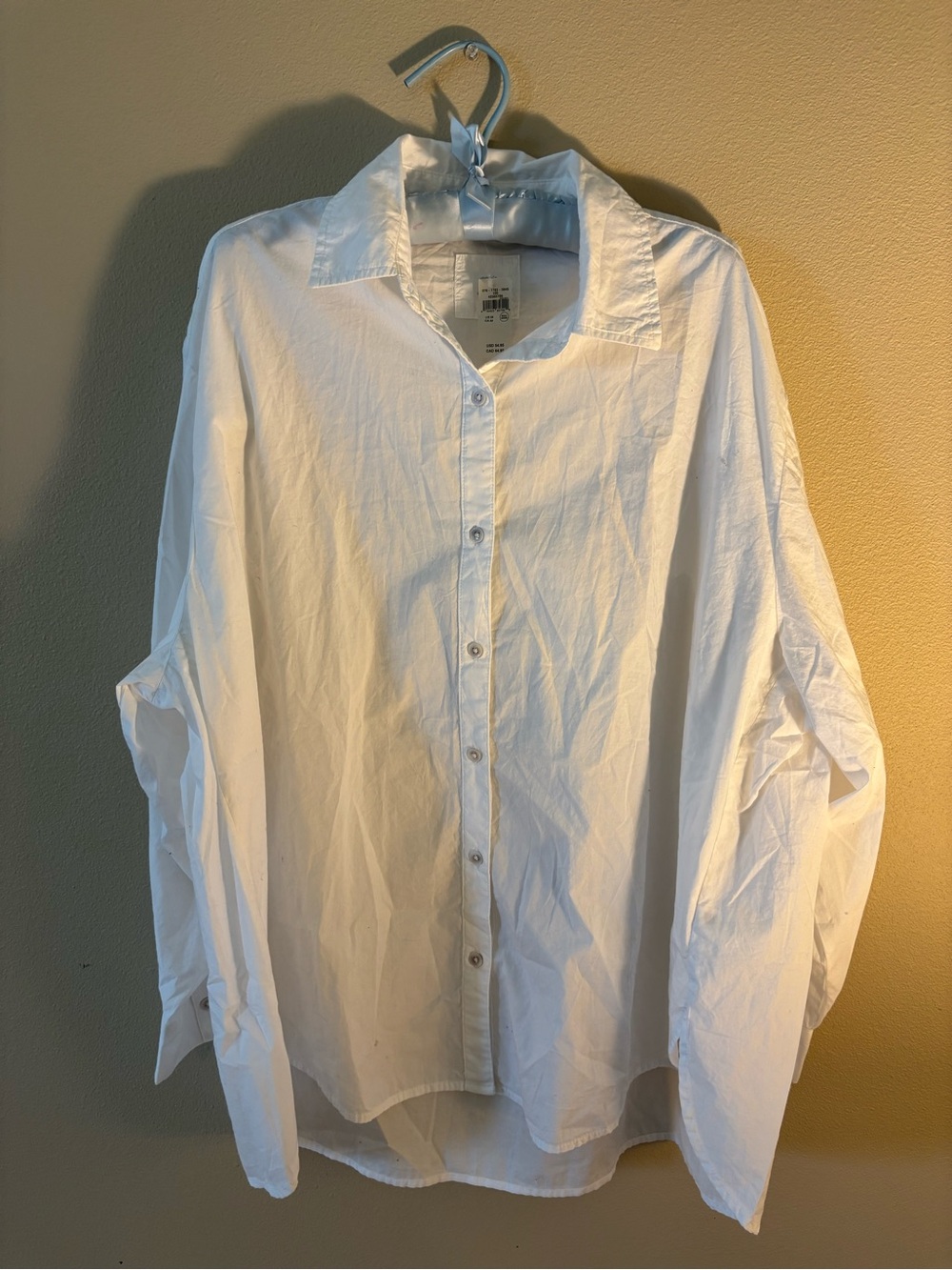 NWT Aerie - Linen Blend Coverup Oversized Boyfriend Shirt!!